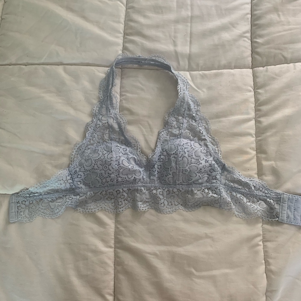 3/25$💙Light Blue Aerie Lacey Bralette NWOT